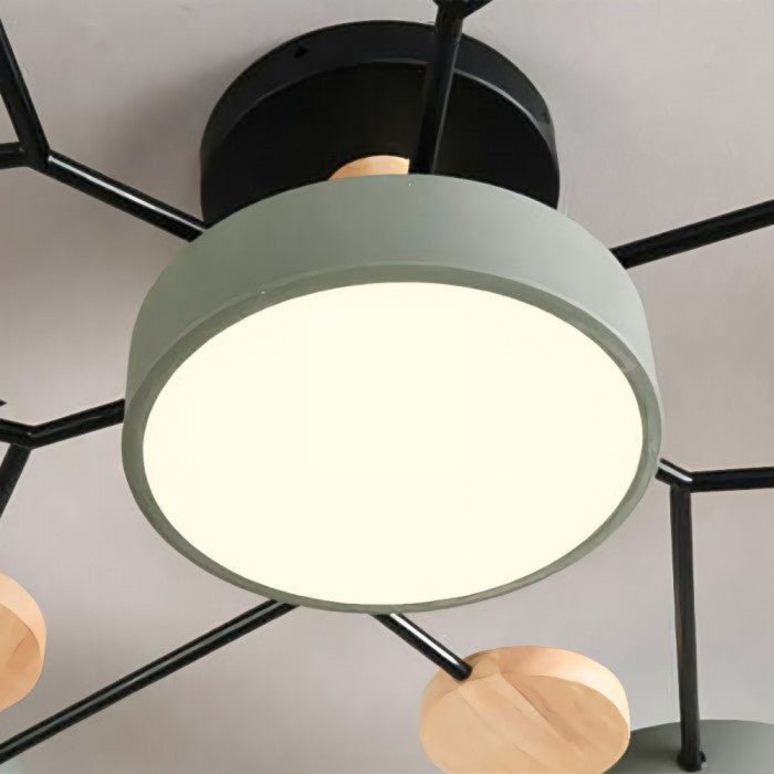 Skandinavische Deckenleuchte – Verzweigtes Design, Stilvoll & Nachhaltig mit LED-Technologie