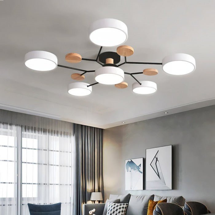 Skandinavische Deckenleuchte – Verzweigtes Design, Stilvoll & Nachhaltig mit LED-Technologie