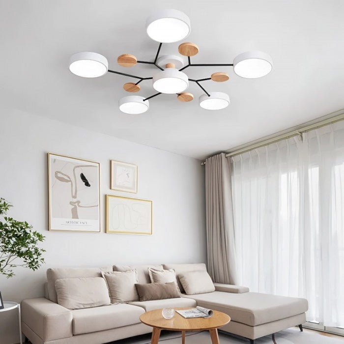 Skandinavische Deckenleuchte – Verzweigtes Design, Stilvoll & Nachhaltig mit LED-Technologie