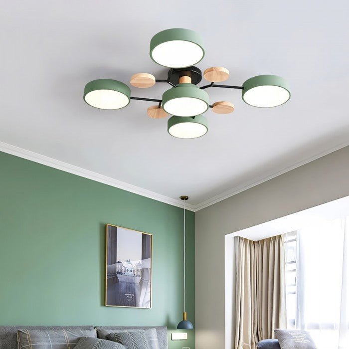 Skandinavische Deckenleuchte – Verzweigtes Design, Stilvoll & Nachhaltig mit LED-Technologie