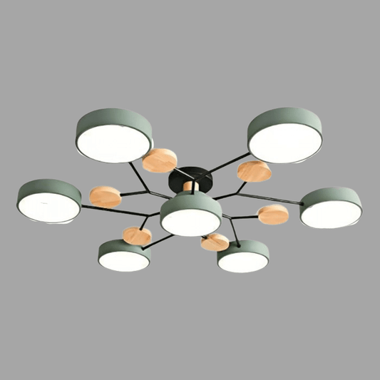 Skandinavische Deckenleuchte – Verzweigtes Design, Stilvoll & Nachhaltig mit LED-Technologie
