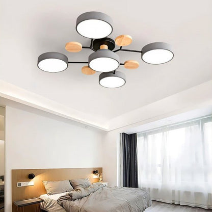 Skandinavische Deckenleuchte – Verzweigtes Design, Stilvoll & Nachhaltig mit LED-Technologie
